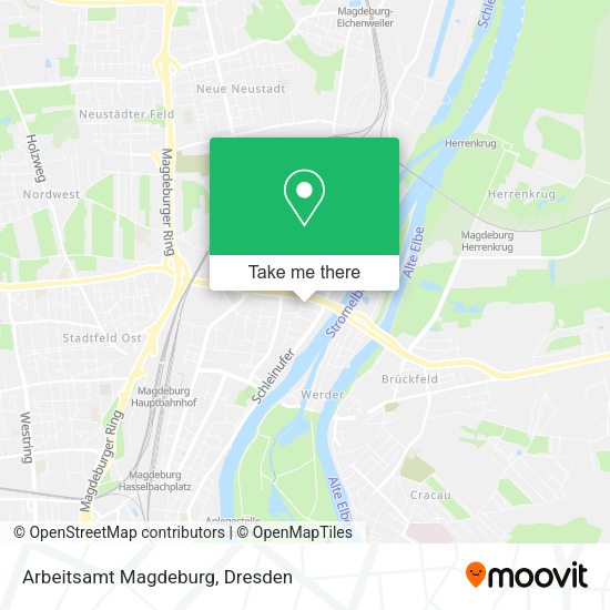 Карта Arbeitsamt Magdeburg