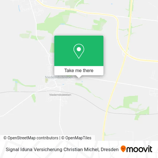 Карта Signal Iduna Versicherung Christian Michel