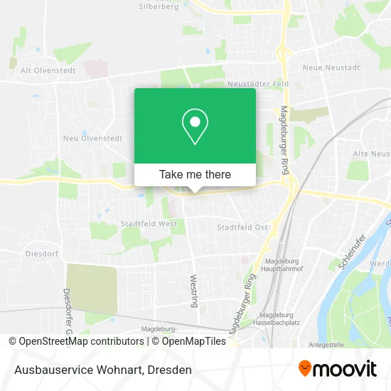 Карта Ausbauservice Wohnart