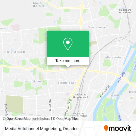 Карта Media Autohandel Magdeburg
