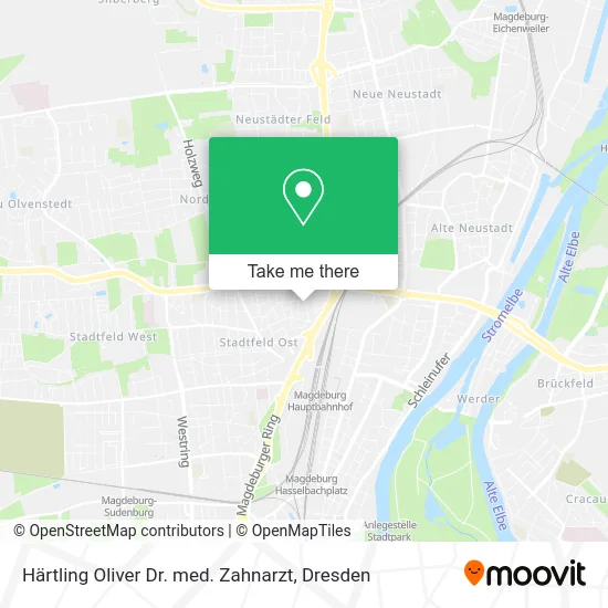 Карта Härtling Oliver Dr. med. Zahnarzt