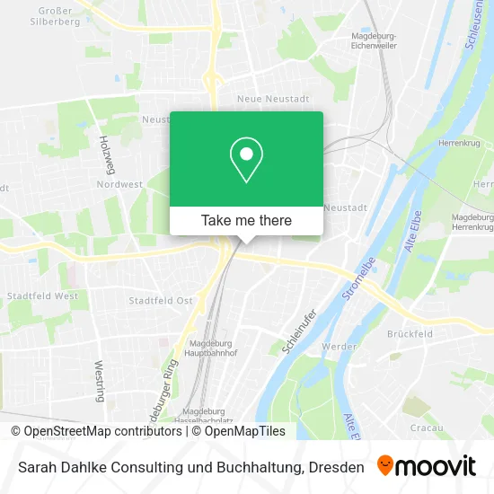 Карта Sarah Dahlke Consulting und Buchhaltung