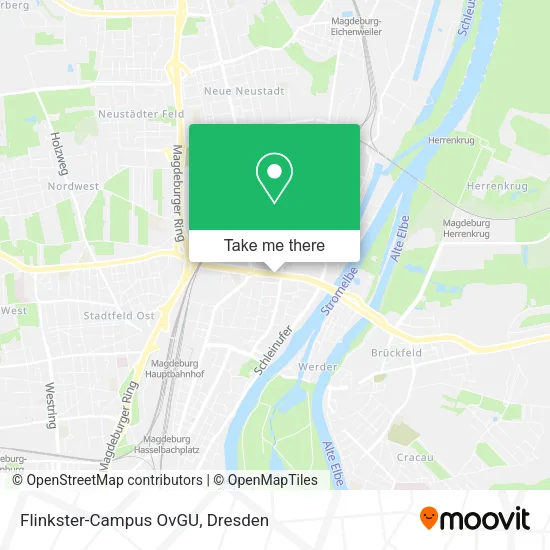 Карта Flinkster-Campus OvGU