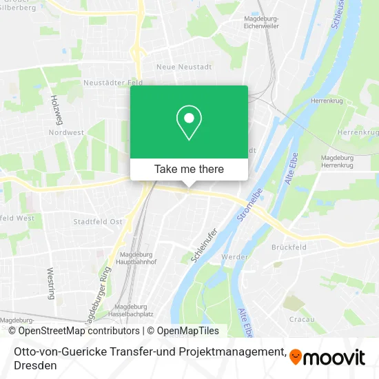 Карта Otto-von-Guericke Transfer-und Projektmanagement