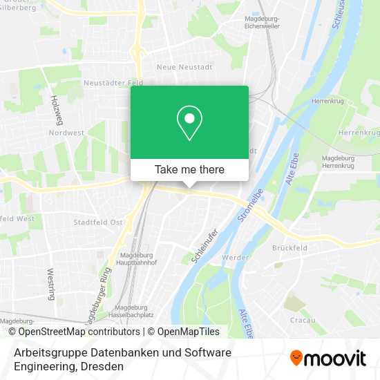Карта Arbeitsgruppe Datenbanken und Software Engineering