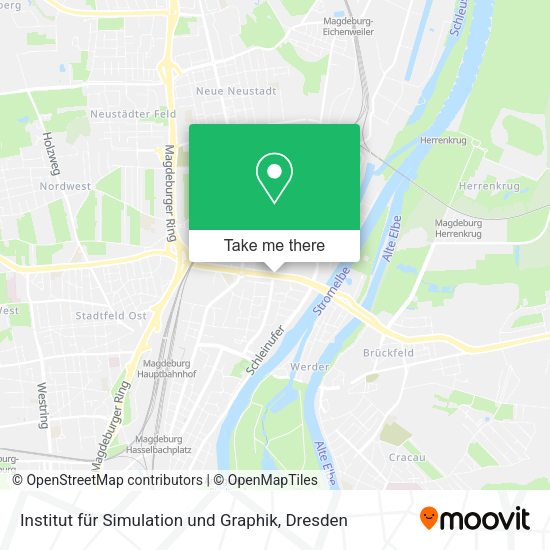 Карта Institut für Simulation und Graphik