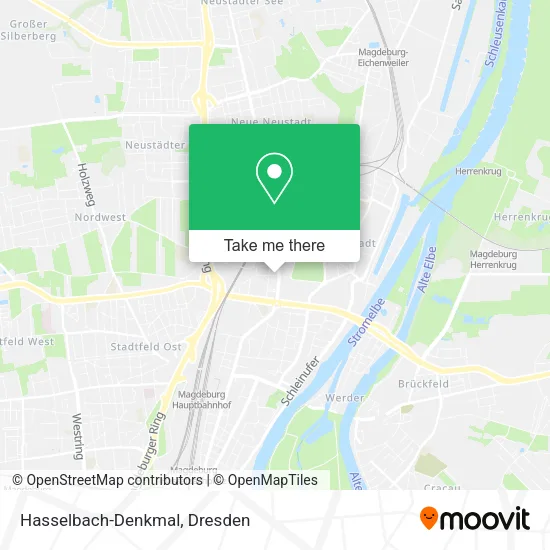 Карта Hasselbach-Denkmal