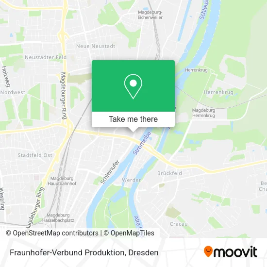 Карта Fraunhofer-Verbund Produktion