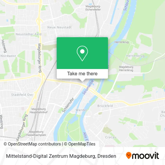 Карта Mittelstand-Digital Zentrum Magdeburg