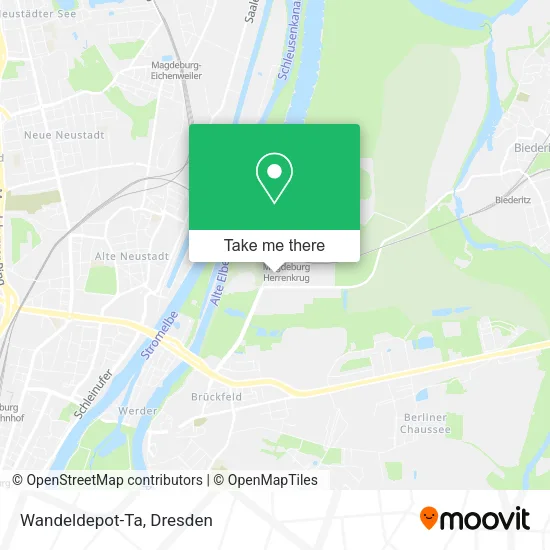 Карта Wandeldepot-Ta