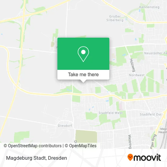 Карта Magdeburg Stadt