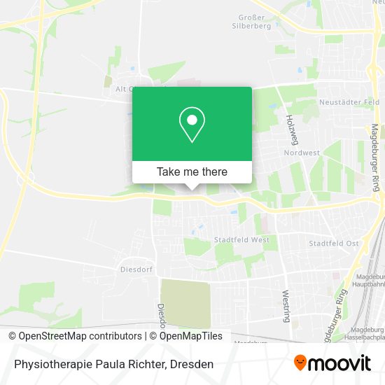 Карта Physiotherapie Paula Richter