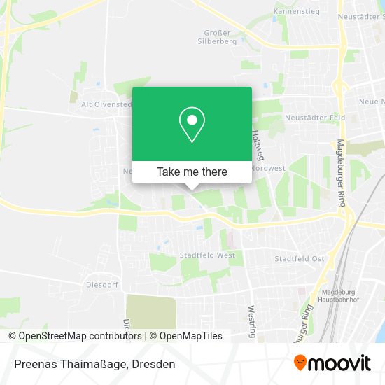 Preenas Thaimaßage map