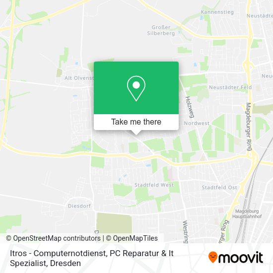 Карта Itros - Computernotdienst, PC Reparatur & It Spezialist