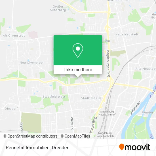 Карта Rennetal Immobilien