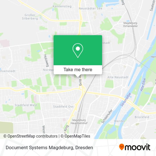 Карта Document Systems Magdeburg