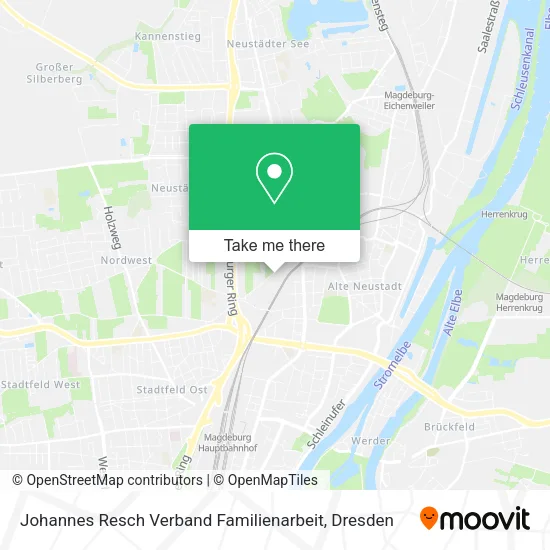 Карта Johannes Resch Verband Familienarbeit