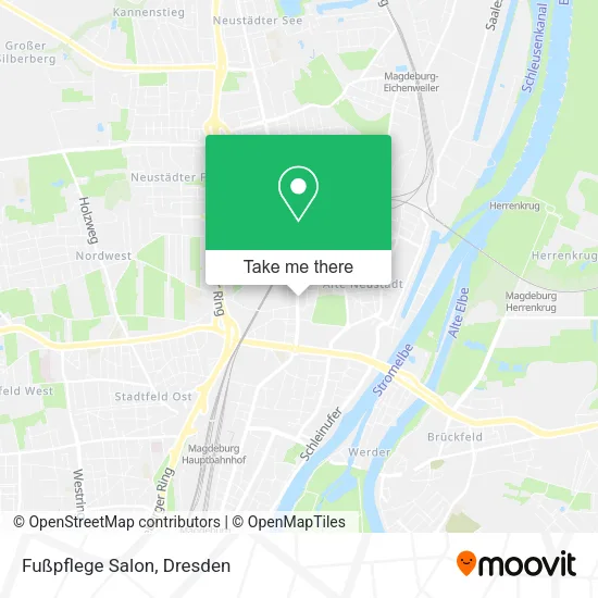 Карта Fußpflege Salon