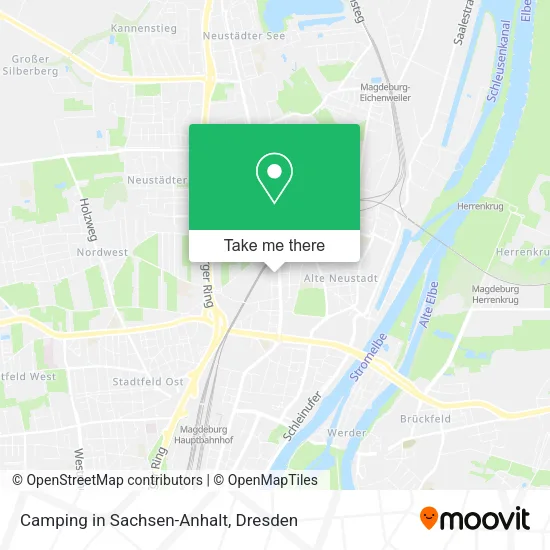 Карта Camping in Sachsen-Anhalt