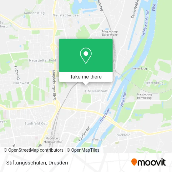 Карта Stiftungsschulen