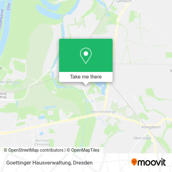 Карта Goettinger Hausverwaltung