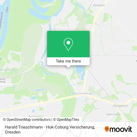 Карта Harald Trieschmann - Huk-Coburg Versicherung