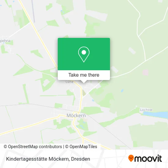 Карта Kindertagesstätte Möckern