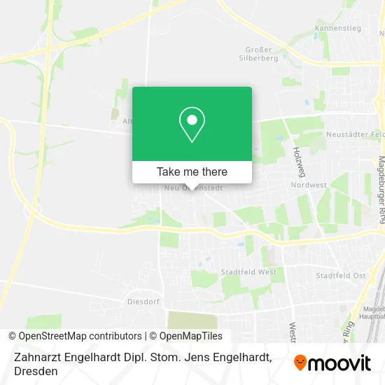 Карта Zahnarzt Engelhardt Dipl. Stom. Jens Engelhardt