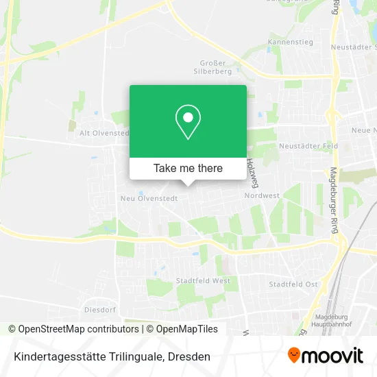 Карта Kindertagesstätte Trilinguale
