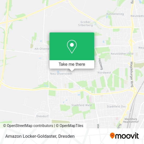 Карта Amazon Locker-Goldaster