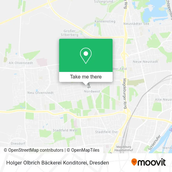 Holger Olbrich Bäckerei Konditorei map