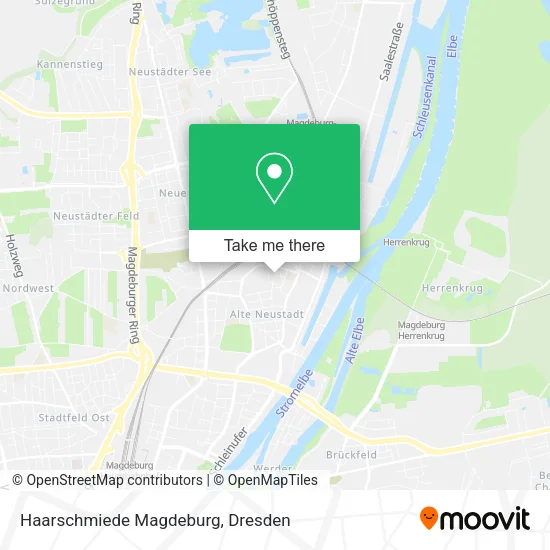 Карта Haarschmiede Magdeburg