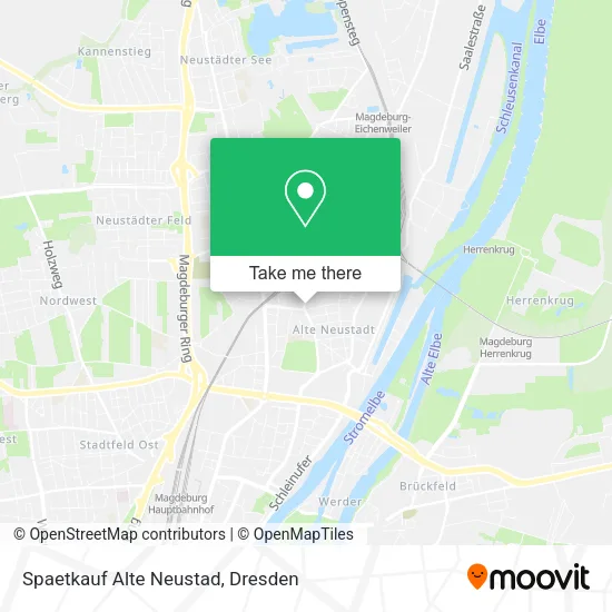 Карта Spaetkauf Alte Neustad