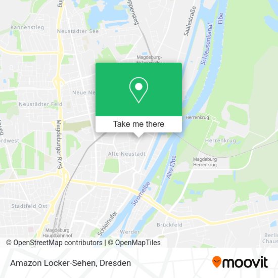 Карта Amazon Locker-Sehen