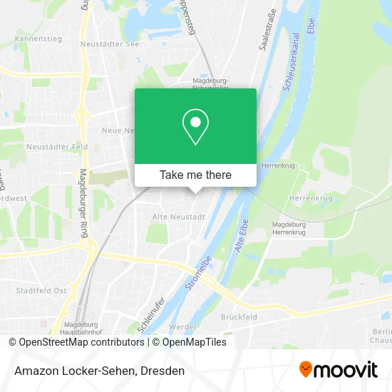 Карта Amazon Locker-Sehen