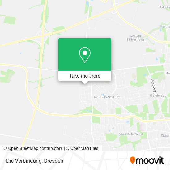 Карта Die Verbindung