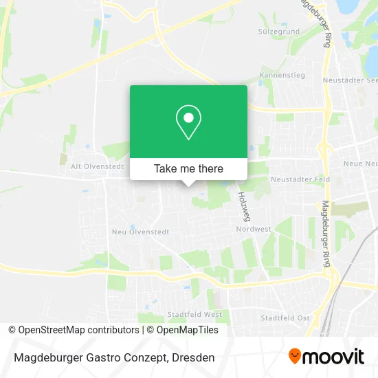Карта Magdeburger Gastro Conzept