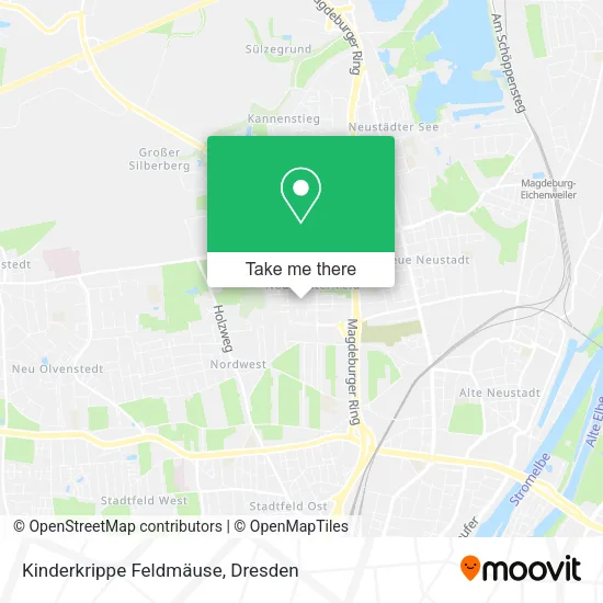 Карта Kinderkrippe Feldmäuse