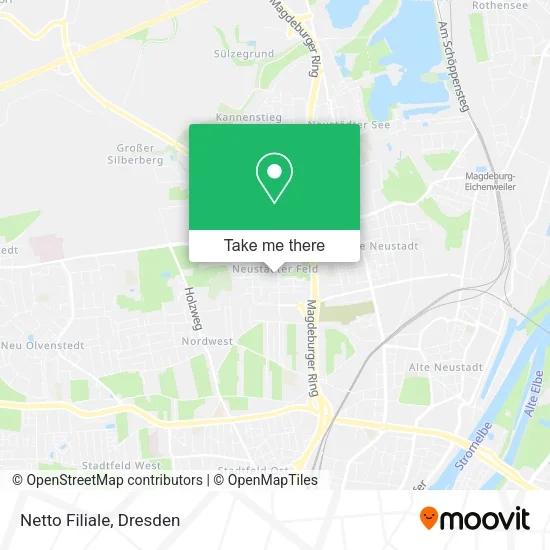 Карта Netto Filiale