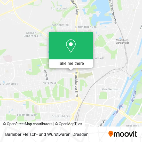 Карта Barleber Fleisch- und Wurstwaren