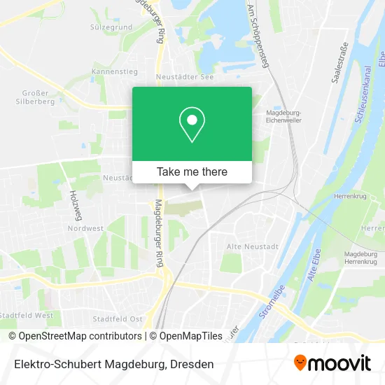 Карта Elektro-Schubert Magdeburg