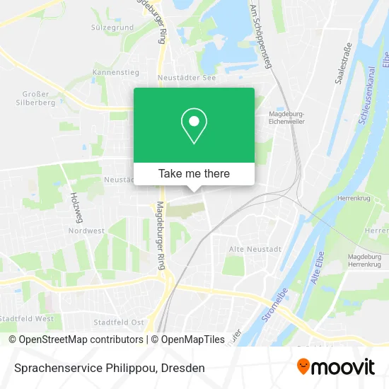 Карта Sprachenservice Philippou