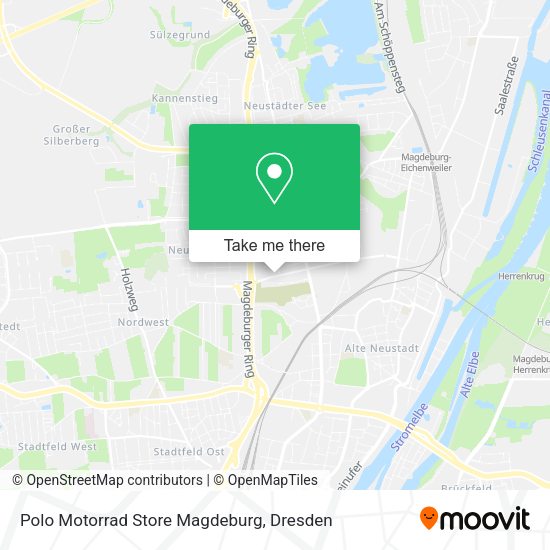 Карта Polo Motorrad Store Magdeburg