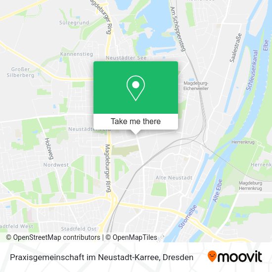 Карта Praxisgemeinschaft im Neustadt-Karree