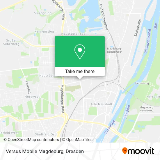 Карта Versus Mobile Magdeburg