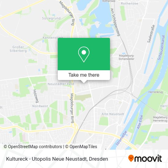 Карта Kultureck - Utopolis Neue Neustadt