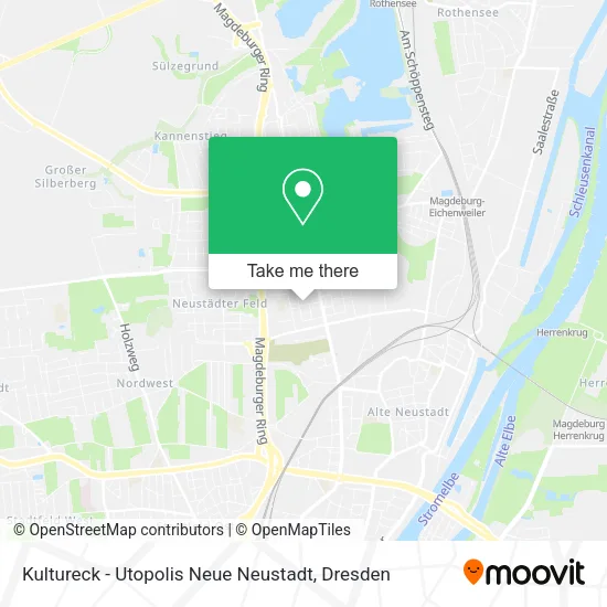 Карта Kultureck - Utopolis Neue Neustadt