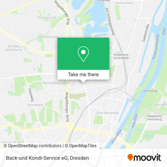 Карта Back-und Kondi-Service eG