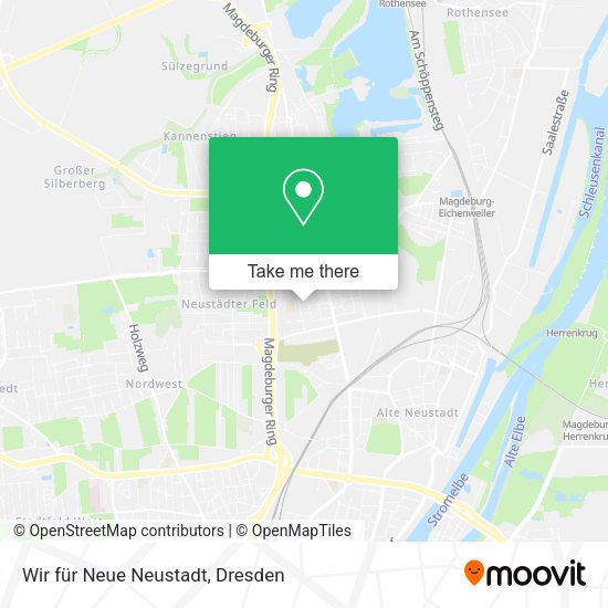 Карта Wir für Neue Neustadt