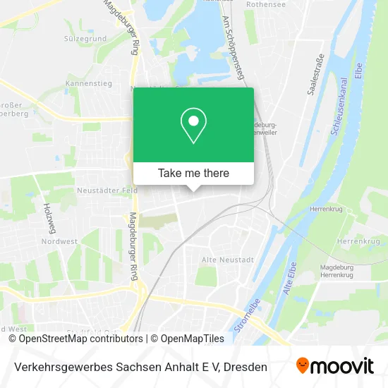 Карта Verkehrsgewerbes Sachsen Anhalt E V